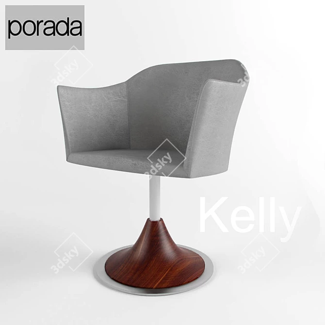 Elegant Porada Kelly: A Timeless Piece 3D model image 1