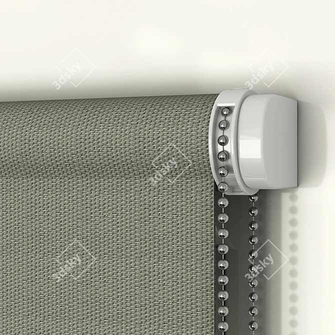 Blackout Roller Blinds 3D model image 3