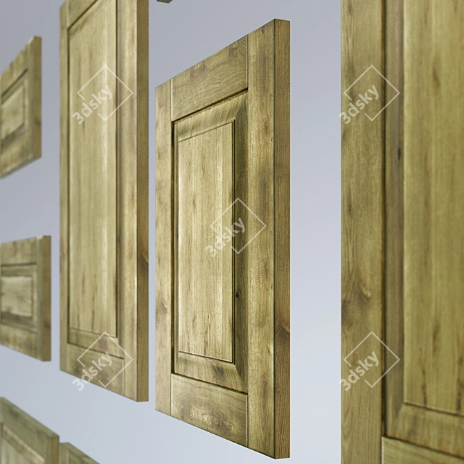 Ancona Wood Facades 3D model image 2