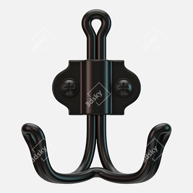 Versatile Double Hook - IKEA Svartsjon 3D model image 1