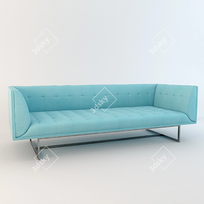 Kardiel Edward Mid-Century Sofa 3D model image 1