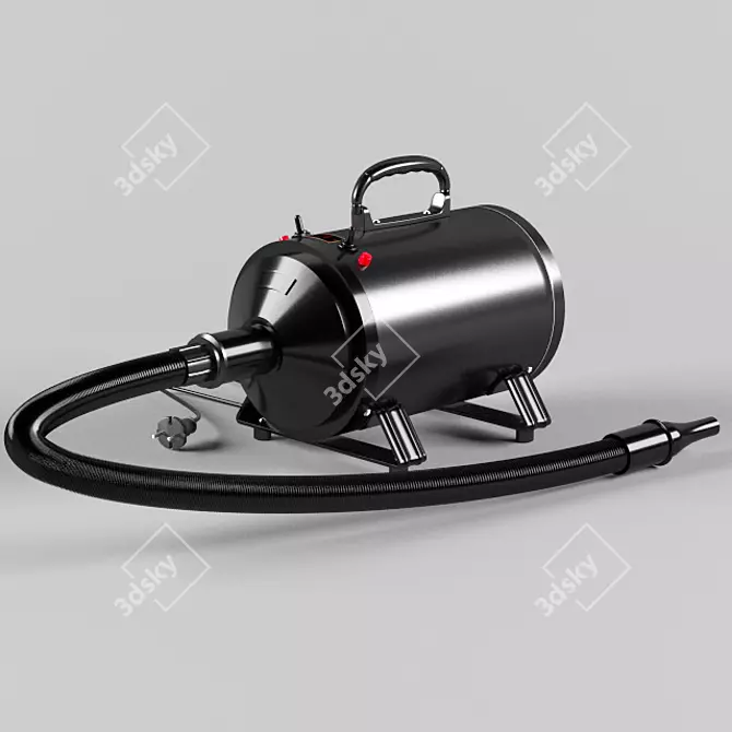 PetPro AirDry: Compressor Hair Dryer 3D model image 2