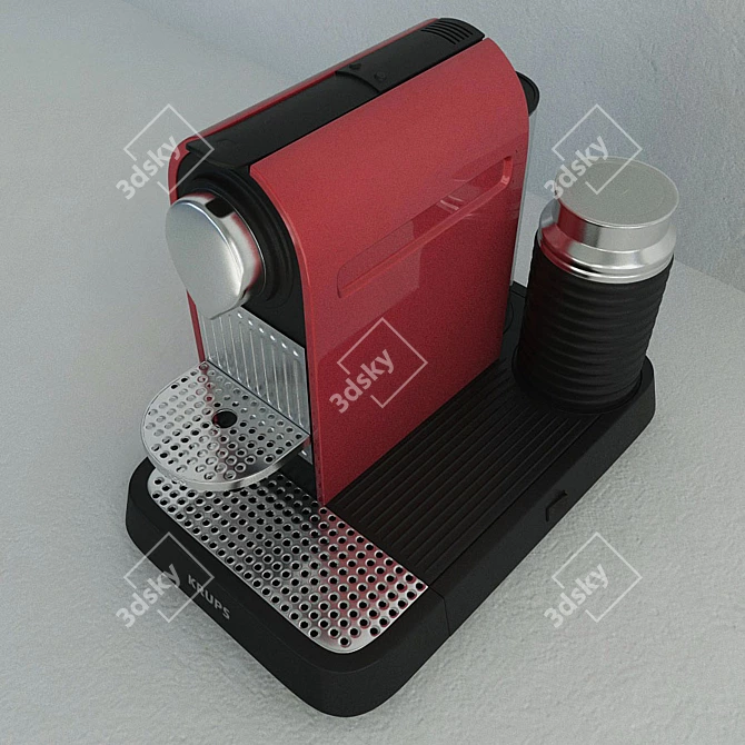 KRUPS XN 730,510 Nespresso Coffee Maker 3D model image 2