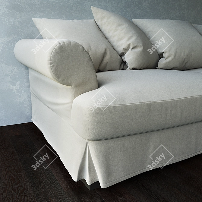 Title: SITS Carlos Sofa - Polish Craftsmanship & Stunning Design 3D model image 2