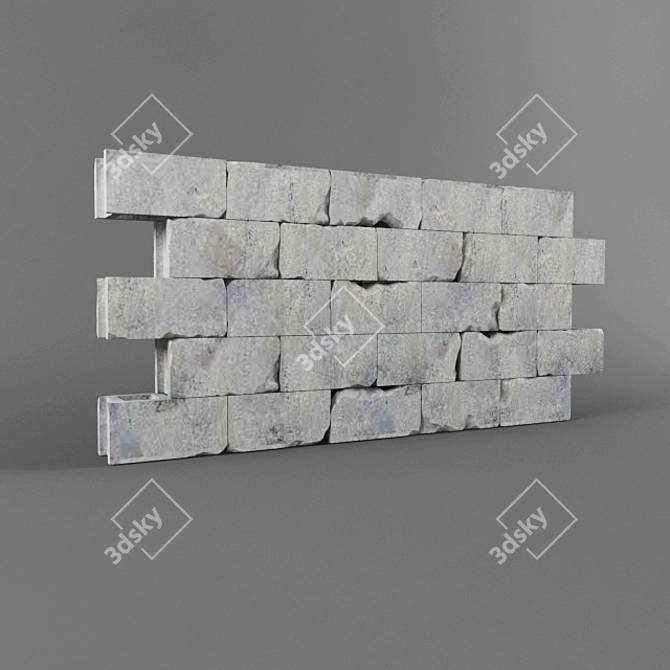 Stone Wall Repair Kit 3D model image 1