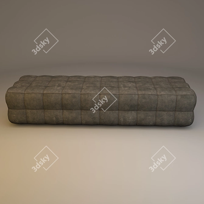 Bench Flex Team: Versatile Kilt Pouf 3D model image 2