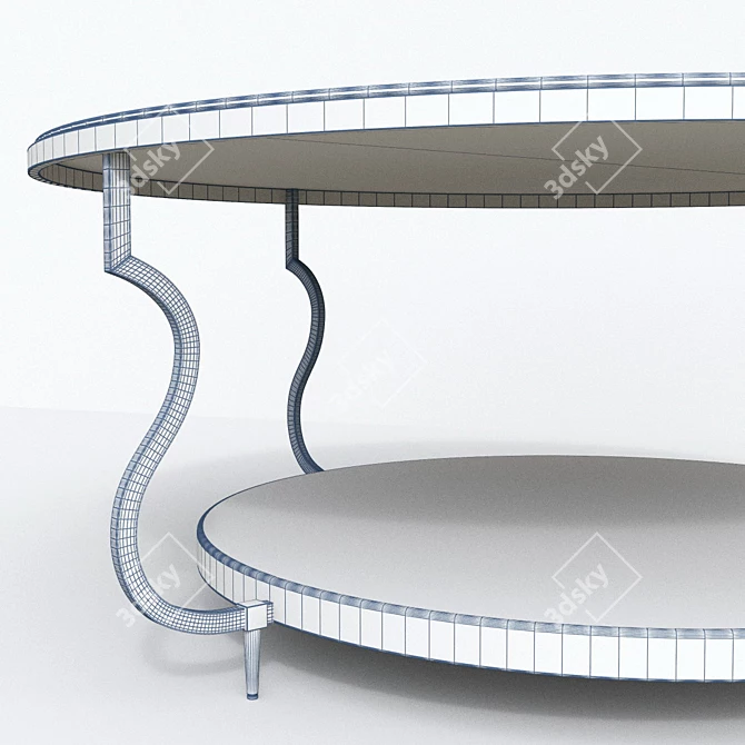 Elegant Cocktail Table by Bolier 3D model image 2