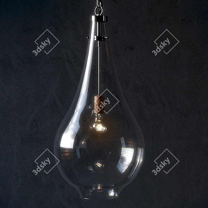 Elegant Phylum Pendant Collection 3D model image 3