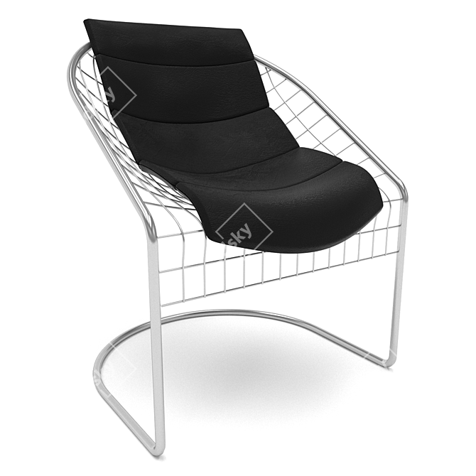 Reko Chair: Stylish & Comfortable Office Chair 3D model image 1