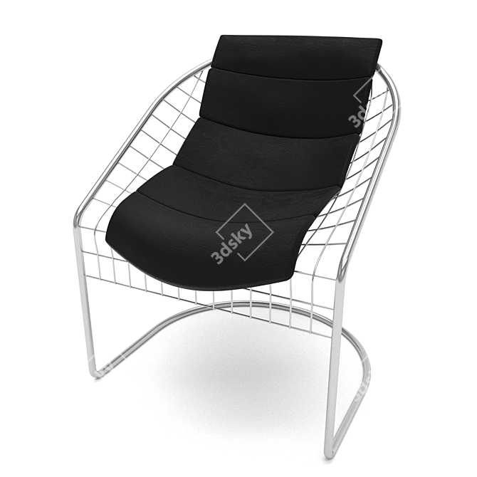 Reko Chair: Stylish & Comfortable Office Chair 3D model image 2