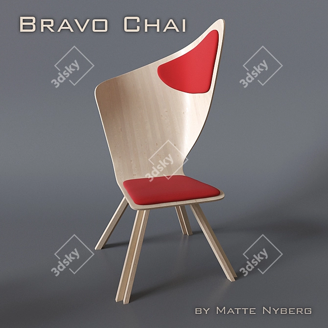 Bravo Chai: The Ultimate Comfort 3D model image 1