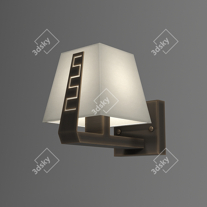 Crystal Lux Treviso AP 1: Modern Spanish room light 3D model image 1