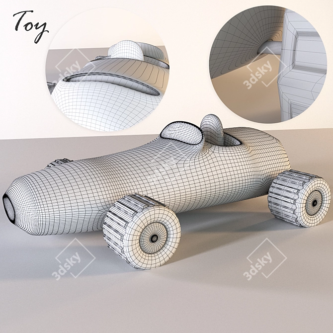  3dsmax 2016 Toy Auto Kit 3D model image 2