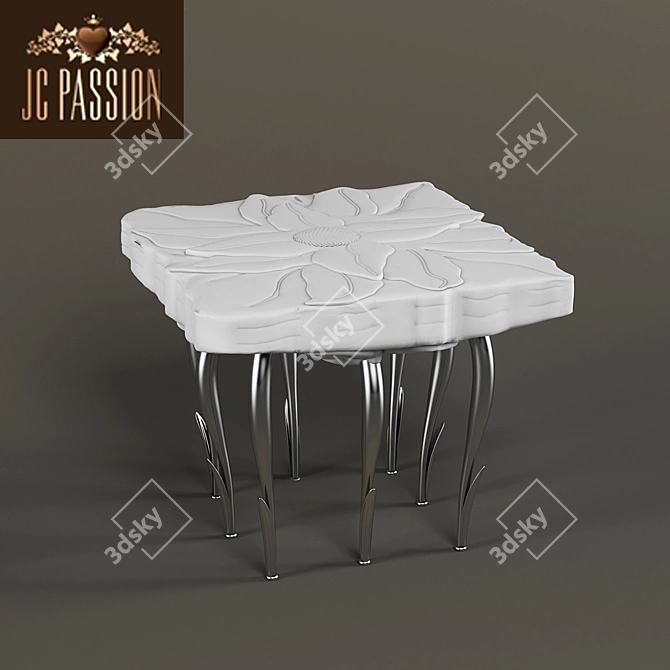 JCPassion Flower Side Table 3D model image 1