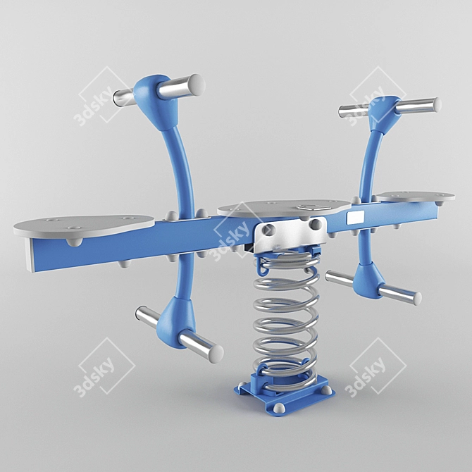 Galopin B120A_c2 Playground Equipment 3D model image 1