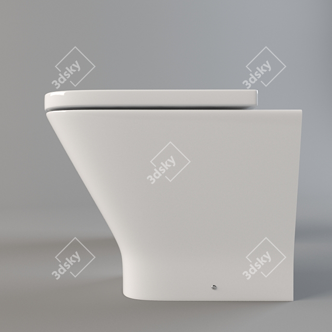 Roca The Gap Toilet & Bidet Ladders 3D model image 2