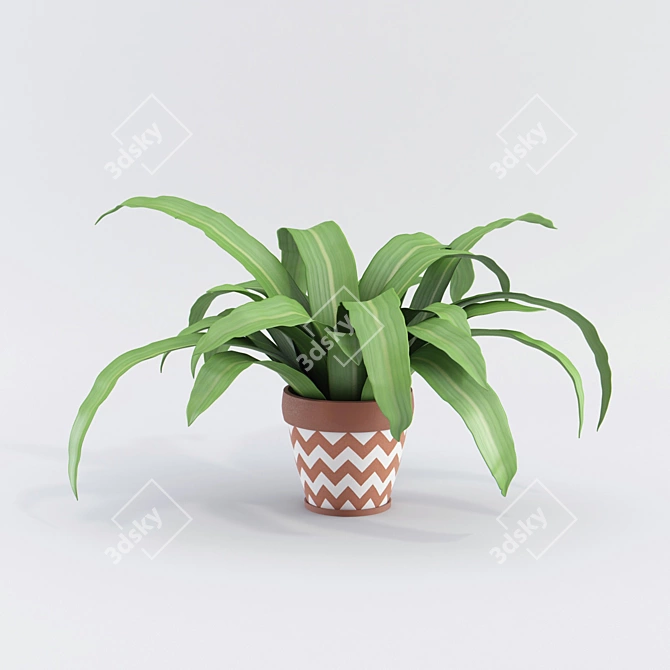 Indoor Plant - №6 3D model image 1