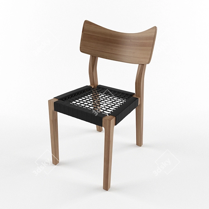 Sweet21 Chair: Elegant and Stylish 3D model image 1