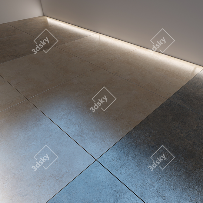 Title: Porcelanite Dos 5000 Ceramic Tiles 3D model image 3