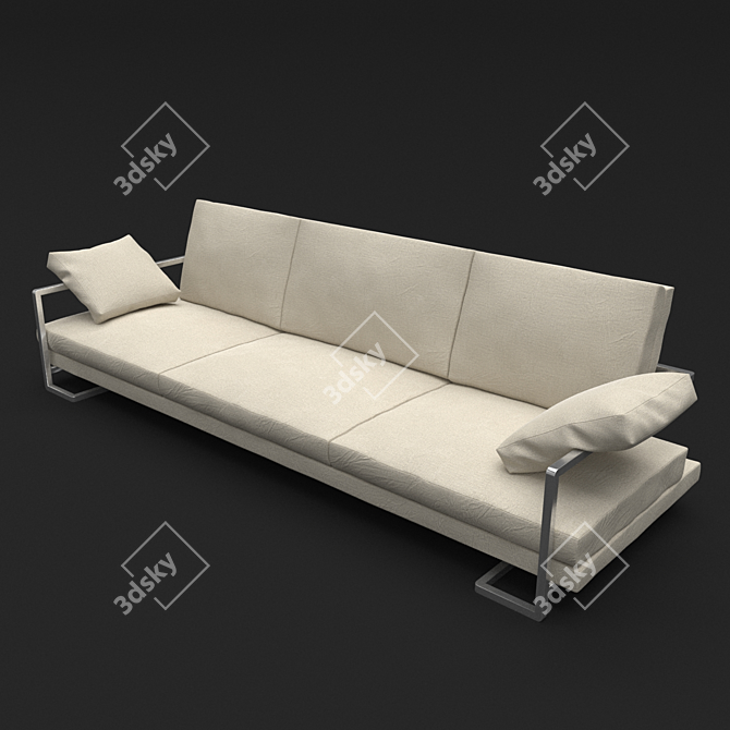 Modern Urban Sofa 3D model image 3