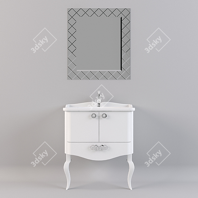 Akvaton Venice 75: Stylish Russian Furniture 3D model image 1