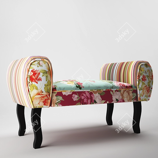 Modernus Designer Couch Valence 3D model image 3