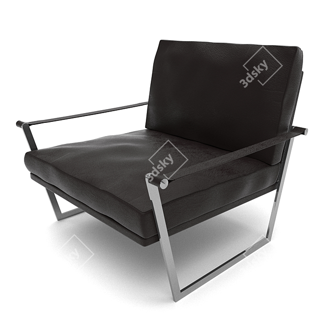 Elegant Casadesus Chair 3D model image 1