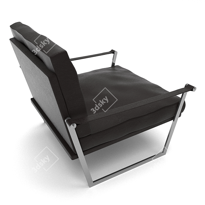 Elegant Casadesus Chair 3D model image 3