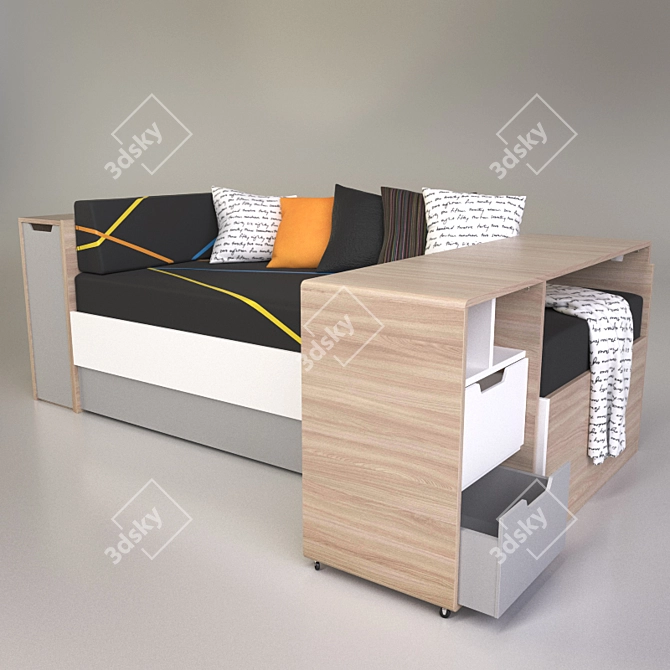 Evolve Children's Furniture Collection 3D model image 2