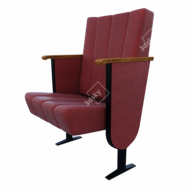 Cinema Comfort Armchair 3D model image 1