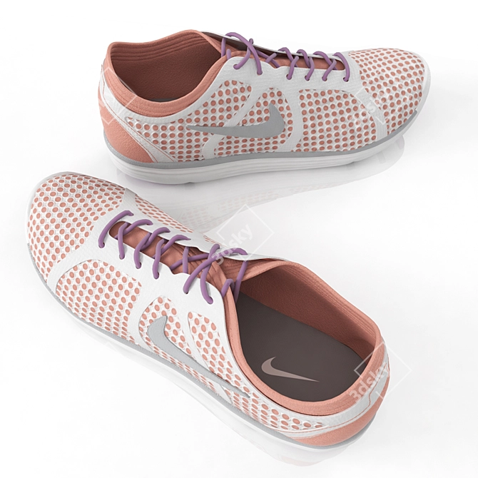 Nike Trainer 3D Model: Premium Athletic Shoe 3D model image 3