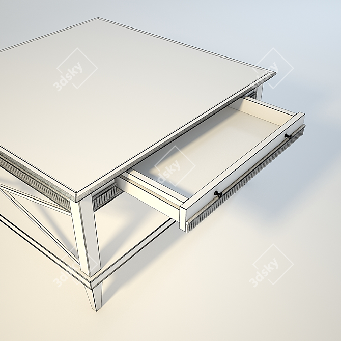 TOSATO DESIDERI Square Coffee Table 3D model image 3