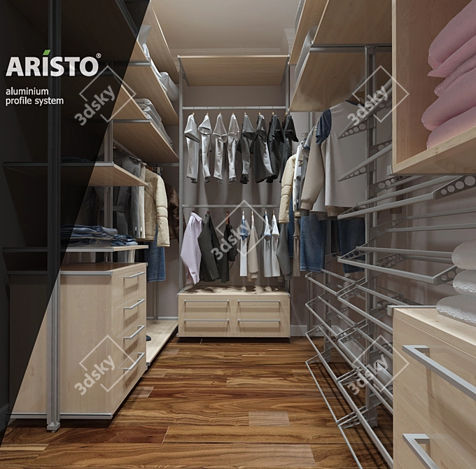 Aristo Dressing System: Affordable & Versatile. 3D model image 2