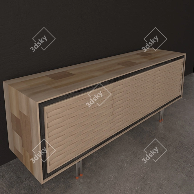 Italian Elegance: Dale A-612 Sideboard 3D model image 3