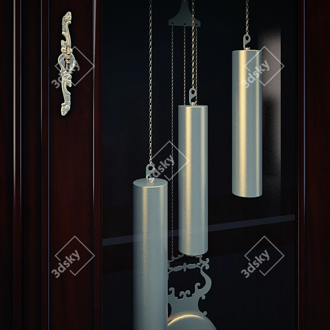 Benedetta Grandfather Clocks 3D model image 3