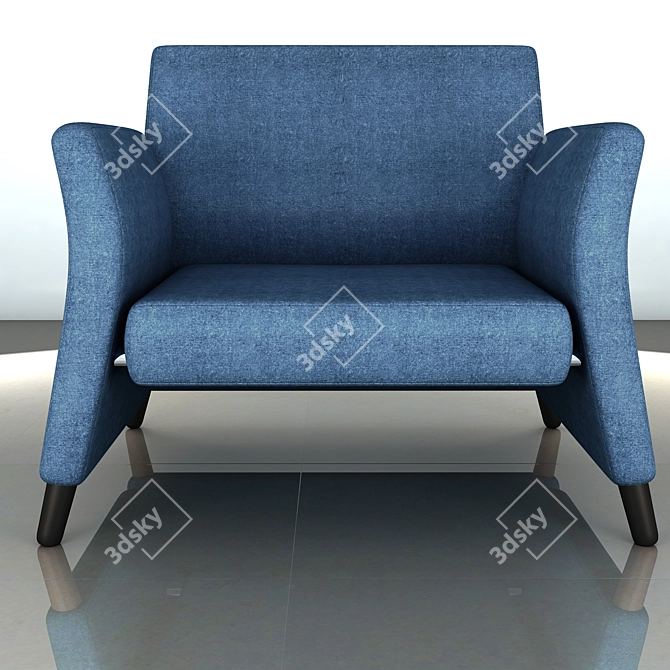 Iroqua Contemporary Sofa 3D model image 1