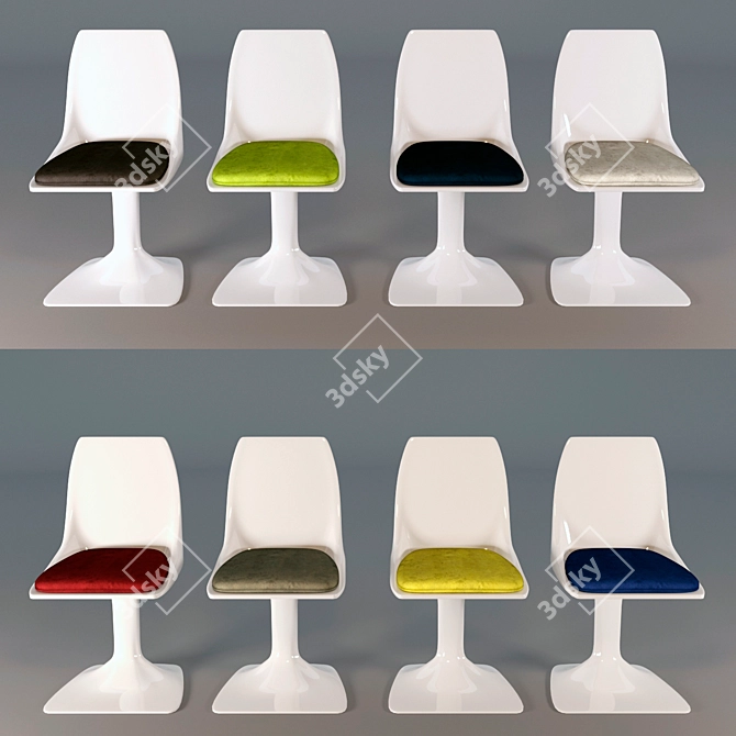 Modern Dining Set by Roche Bobois 3D model image 2