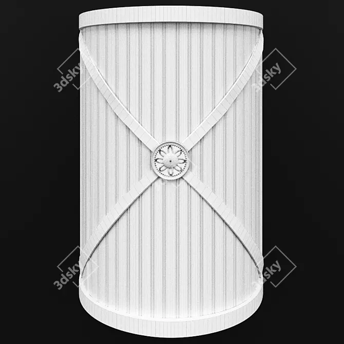 Elegant NEWPORT Sconce 2601/A 3D model image 2