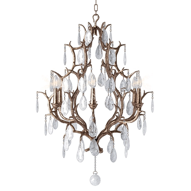 Corbett Lighting Amadeus Chandelier 3D model image 1