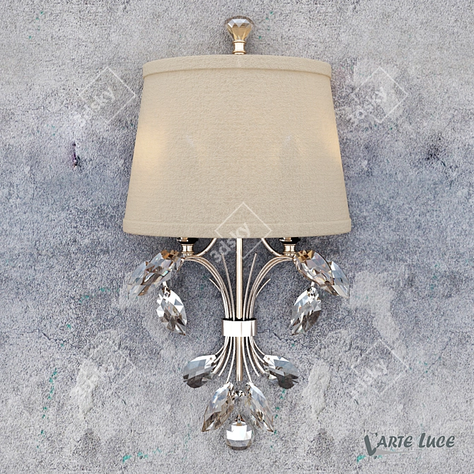  Modern Wall Sconce: ARB LARTE LUCE 3D model image 1