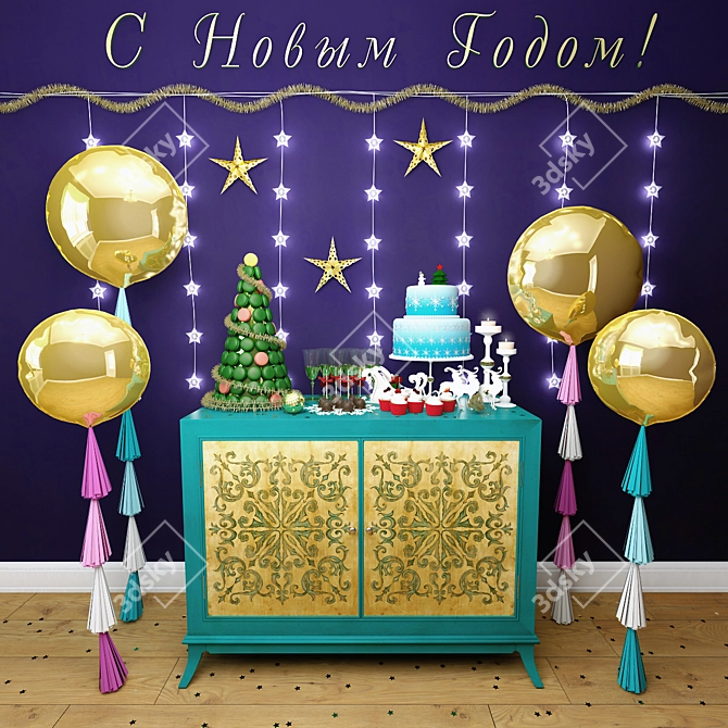 Festive Delights Collection 3D model image 1