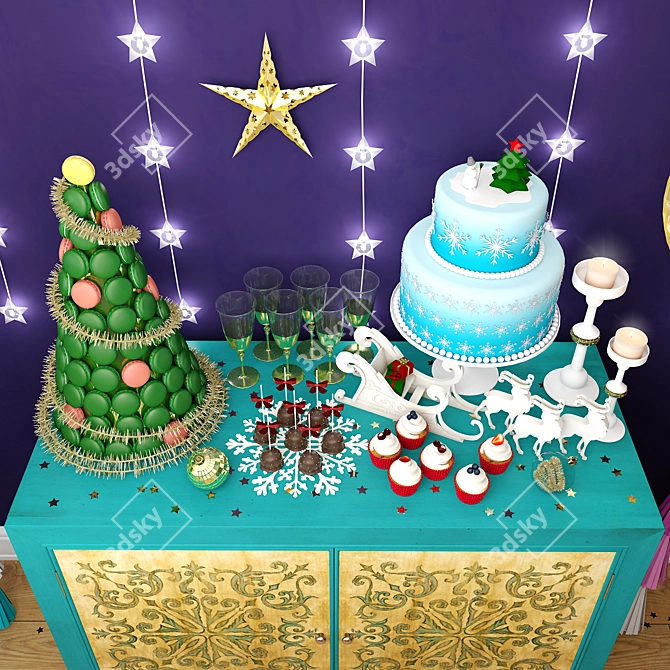 Festive Delights Collection 3D model image 2