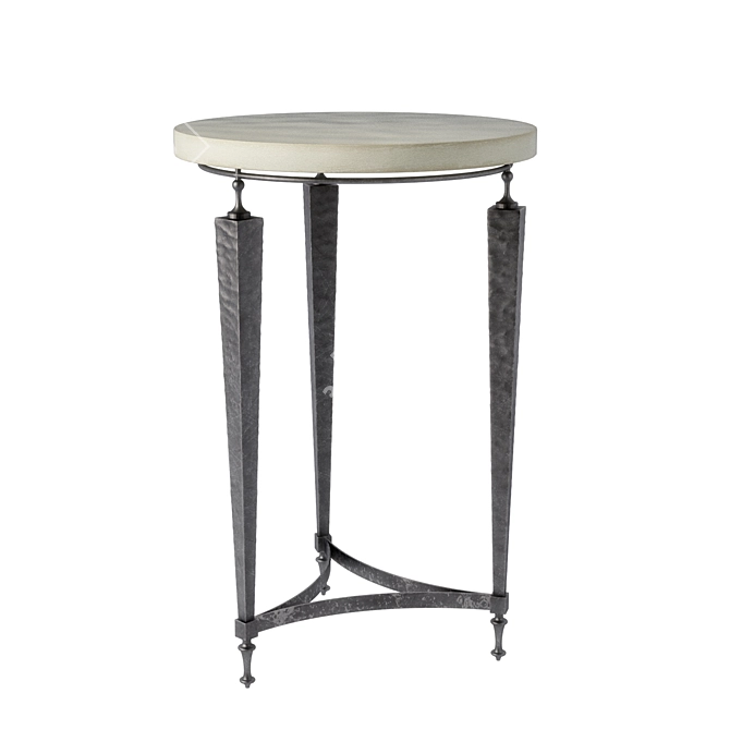 Elegant Coco Side Table 3D model image 1