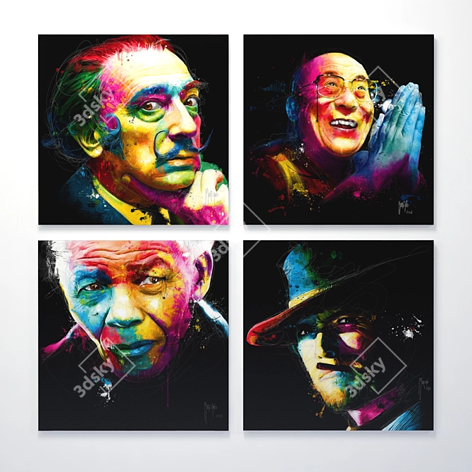 Patrice Murciano Art Collection 3D model image 2
