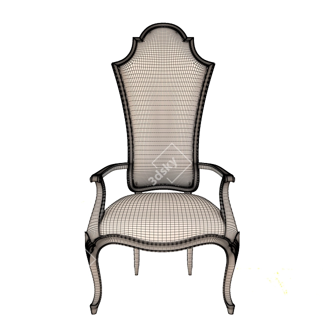 Elegant Christopher Guy CRILLON Chair 3D model image 2