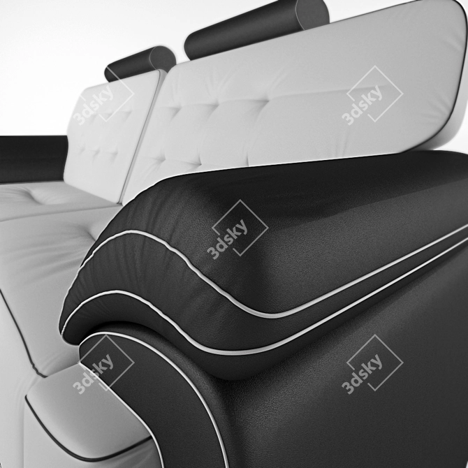 Convertible Sofa: Sedaflex 3D model image 3