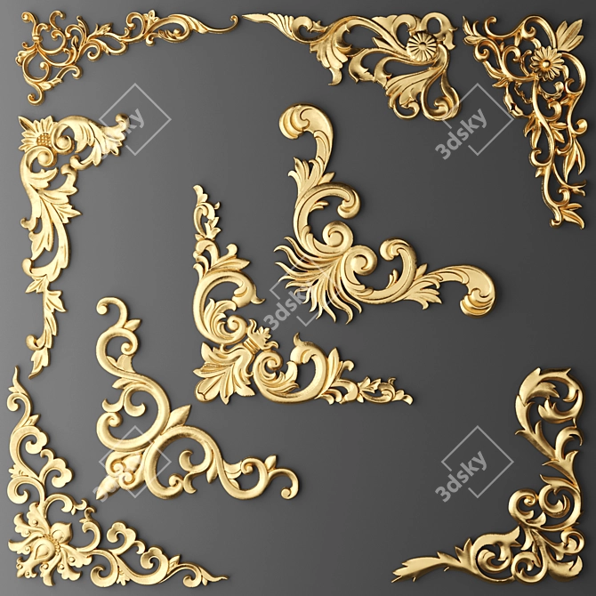 Stucco Art Kit 3D model image 1