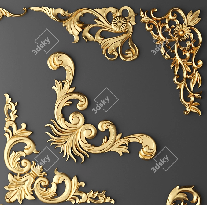 Stucco Art Kit 3D model image 2