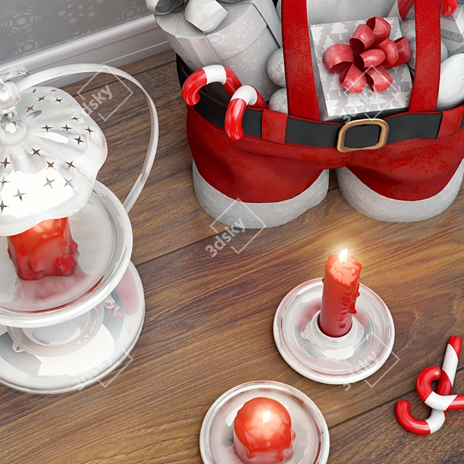 Title: Festive Holiday Decor
Description: Explore our collection of beautiful Christmas decorations to add a touch of magic to your holiday season. From 3D model image 2