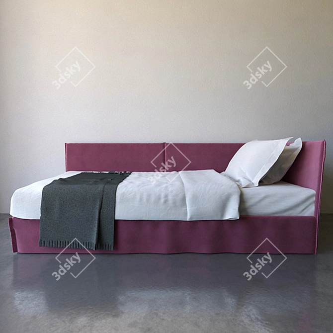 Meridiani Fox: Versatile Sofa Bed 3D model image 2